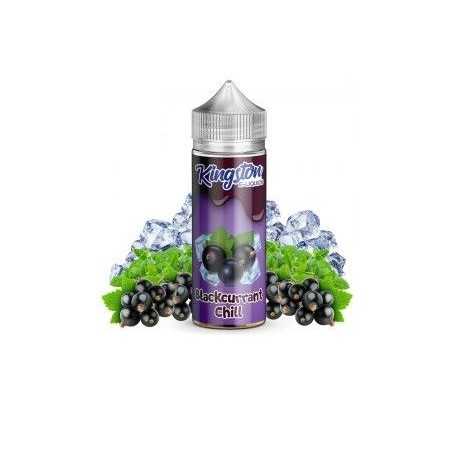 Blackcurrant Chill 100ml - Kingston E-liquid