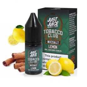 Nic Salt Tobacco Club Lemon 10ml - Just Juice