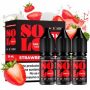 Pack de sales Strawberry Cream 3x10ml - Solo Salts by Bombo
