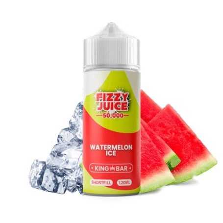 Strawberry Watermelon Bibblegum 100ml - King Bar by Fizzy Juice