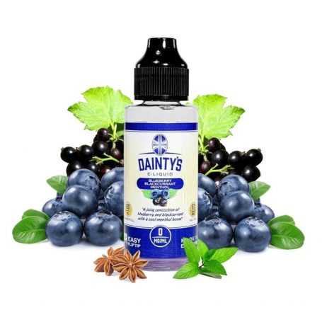 Blueberry Blackcurrant Menthol 80ml - Dainty´s Premium