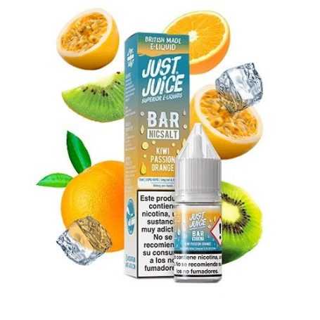 Kiwi Passion Orange 10ml - Just Juice Bar Salts