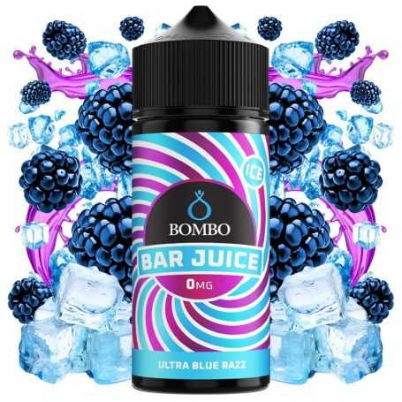 Ultra Blue Razz Ice 100ml - Bar Juice by Bombo